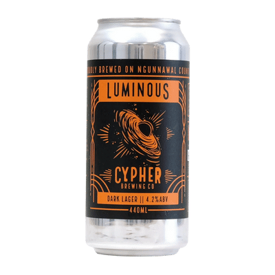 Cypher Luminous Dark Lager 440ml Can