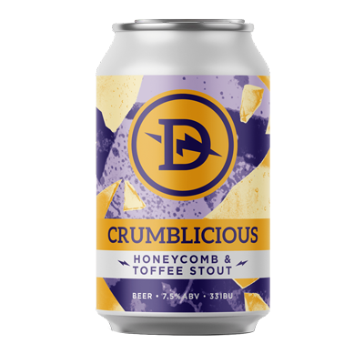 Dainton Crumblicious Honeycomb and Toffee Stout 355ml Can