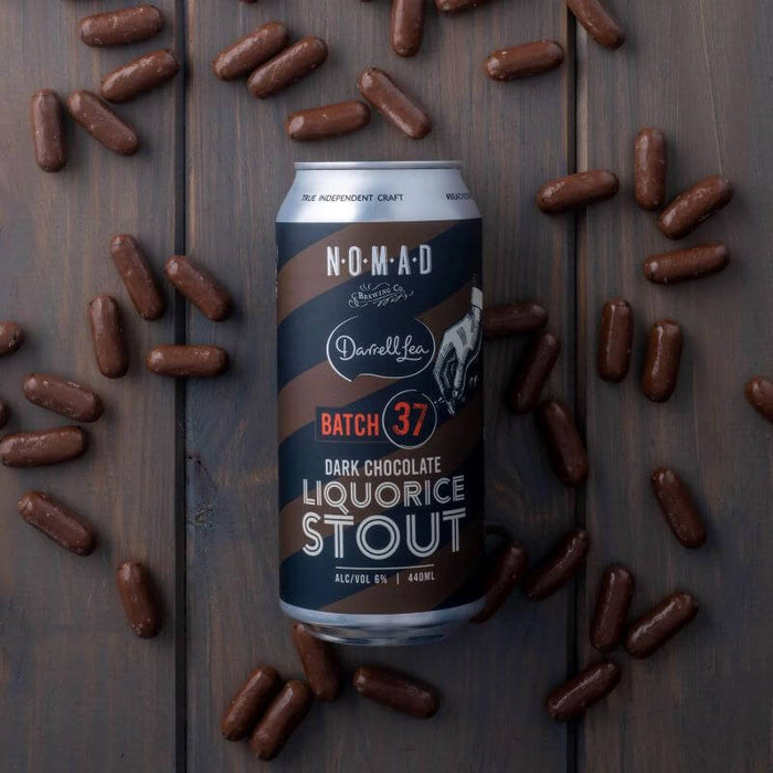 Nomad/Darrell Lea Batch 37 Dark Chocolate Liquorice Stout 440ml Can
