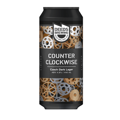 Deeds Counter Clockwise Dark Lager 440ml Can