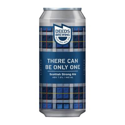 Deeds There Can Be Only One Scottish Strong Ale 440ml Can