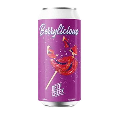 Deep Creek Berrylicious Blackberry Cherry Raspberry Sour 440ml Can