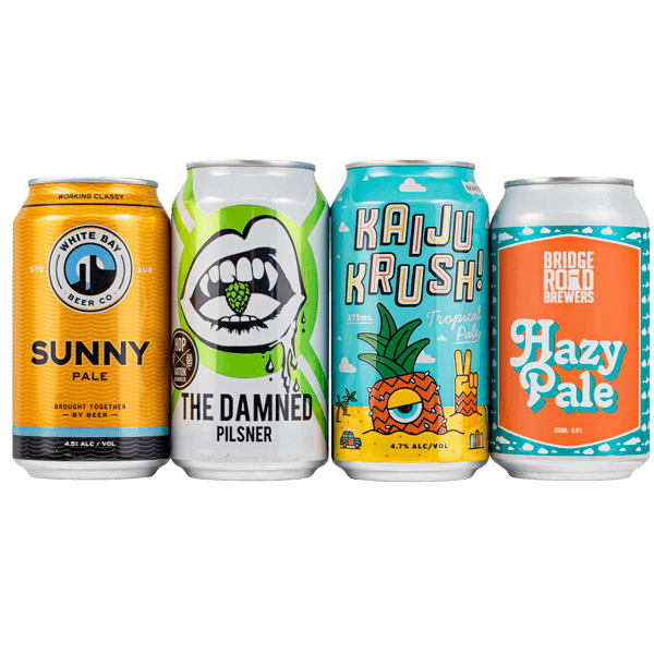 Discount Mixed Beer 4 Pack