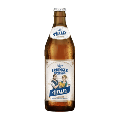 Erdinger Brauhaus Helles Lager 500ml Bottle
