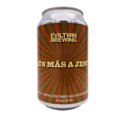 Evil Twin Port Barrel Aged Aun Mas A Jesus Imperial Stout 330ml Can