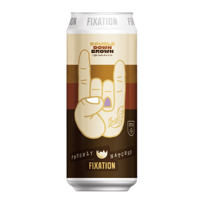 Fixation Freshly Hatched Double Down Brown Coffee India Brown Ale 500ml Can