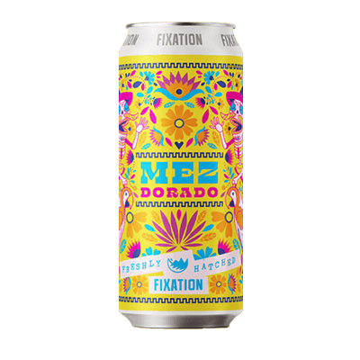Fixation Freshly Hatched Mezdorado El Dorado Dry Hopped Sour IPA 500ml Can