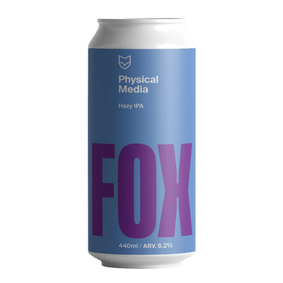Fox Friday Physical Media Hazy IPA 440ml Can