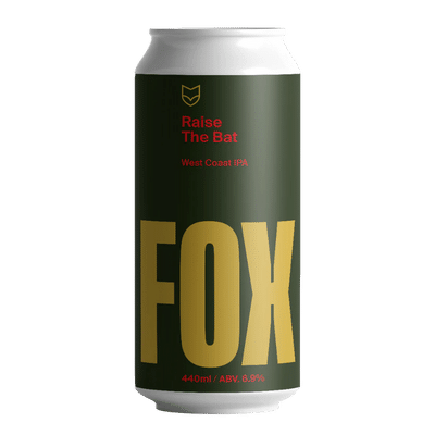 Fox Friday Raise The Bat West Coast IPA 440ml Can