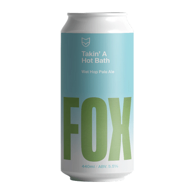 Fox Friday Takin' A Hot Bath Wet Hop Pale Ale 440ml Can
