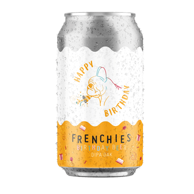 Frenchies 5th Birthday Beer DIPA Oak 330ml Can