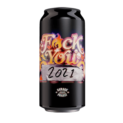 Garage Project F*ck You 2021 Hopped Up Lockdown Hazy IPA 440ml Can