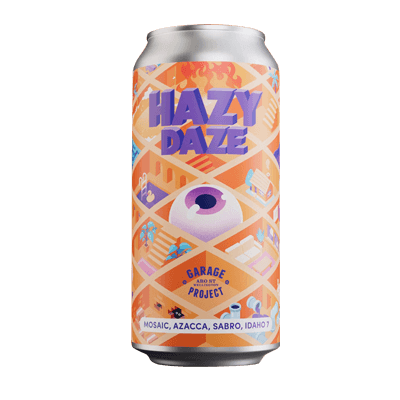 Garage Project Hazy Daze Vol.9 Mosaic, Azacca, Sabro, Idaho Hazy Pale Ale 440ml Can
