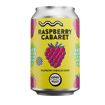 Garage Project Raspberry Cabaret Raspberry and Hibiscous Sour 355ml Can