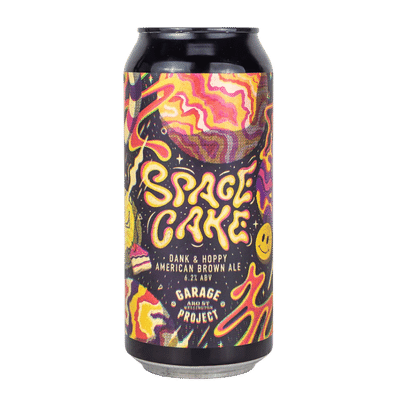 Garage Project Space Cake Dank & Hoppy American Brown Ale 440ml Can