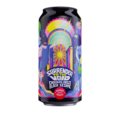 Garage Project Surrender to the Void Chocolate, Miso & Black Sesame Imperial Stout 440ml Can