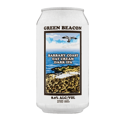 Green Beacon Barbary Coast Oat Cream Dark IPA