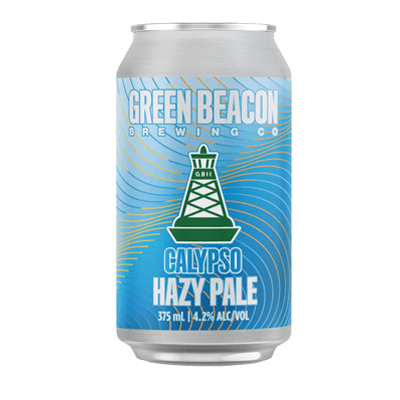 Green Beacon Calypso Hazy Pale Ale 375ml Can