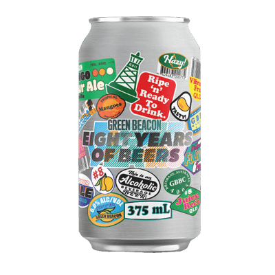 Green Beacon Eight Years of Beers Mango Sour Ale