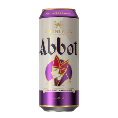 Greene King Abbot Ale 500ml Can