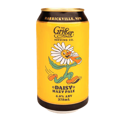 Grifter Daisy Hazy Pale Ale 375ml Can