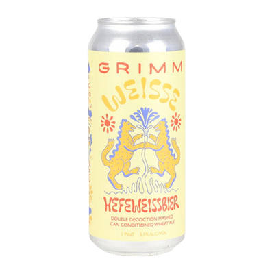 Grimm Weisse Hefeweissbier 473ml Can