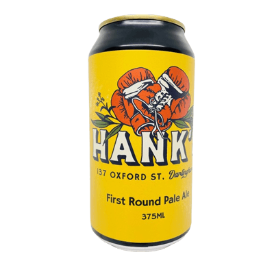 Hank's First Round Pale Ale 375ml Can