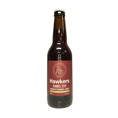 Hawkers Aquavit Barrel-Aged Dubbel 2018