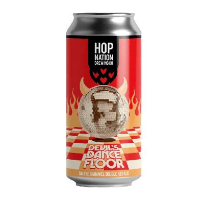 Hop Nation Devil's Dance Floor Salted Caramel Double Red Ale 440ml Can