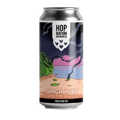 Hop Nation Ground Control 3 Fresh Hop IPA 440ml Can