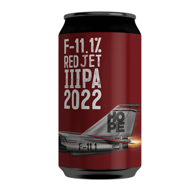 Hope 2022 F-11.1% Jet Red IIIPA 375ml Can