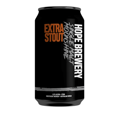 Hope Estate Single Malt Moonshine Extra Stout 375ml Can