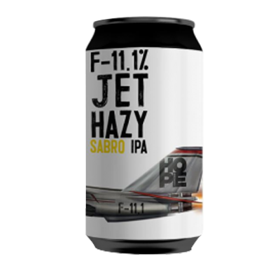 Hope F-11.1% Jet Sabro Hazy IPA 375ml Can