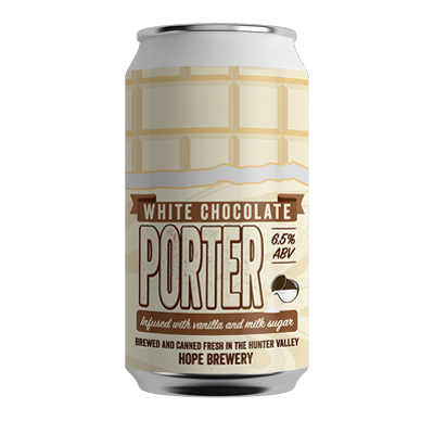 Hope White Chocolate Porter 375ml Can