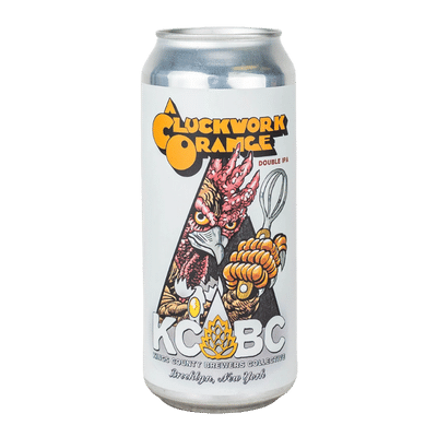KCBC A Cluckwork Orange DDH DIPA with Orange Zest 473ml Can