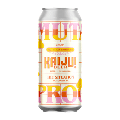 Kaiju Mutation Program #00013 The Situation Hazy Double IPA 440ml Can