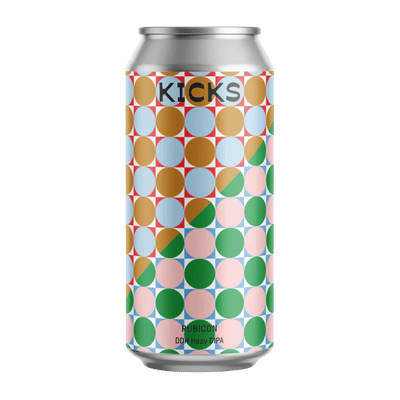Kicks Rubicon DDH Hazy DIPA 440ml Can