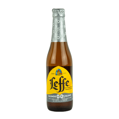 Leffe Blonde 0.0 Alcohol Free Blonde 330ml Bottle