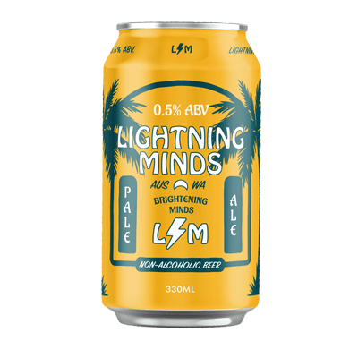 Lightning Minds Alcohol Free American Pale Ale 330ml Can