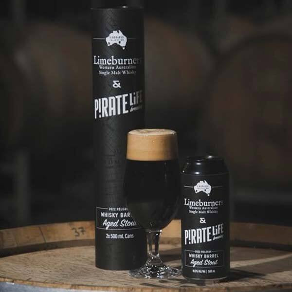 Pirate Life /Limeburners 2022 Whisky Barrel Aged Imperial Stout 500ml Can Twin Pack