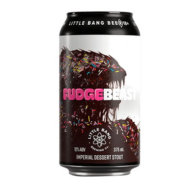 Little Bang Fudgebeast Fudge Brownie Imperial Stout 375ml Can