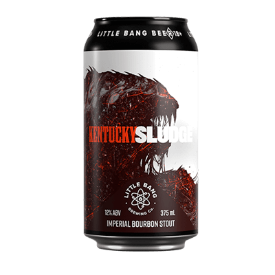 Little Bang Kentucky Sludge Imperial Bourbon Stout 375ml Can