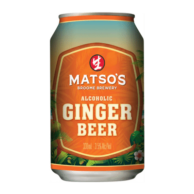 Matso's Alcoholic Ginger Beer 330ml Can