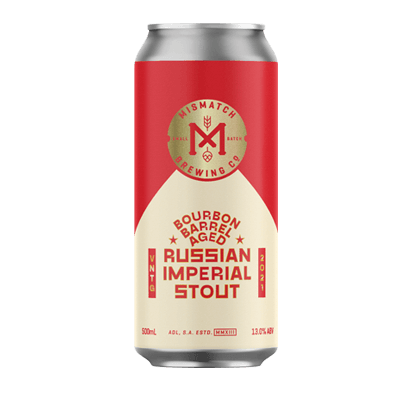 Mismatch Bourbon Barrel Aged Russian Imperial Stout 500ml Can