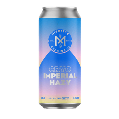 Mismatch Cryo Pop Imperial Hazy IPA 500ml Can