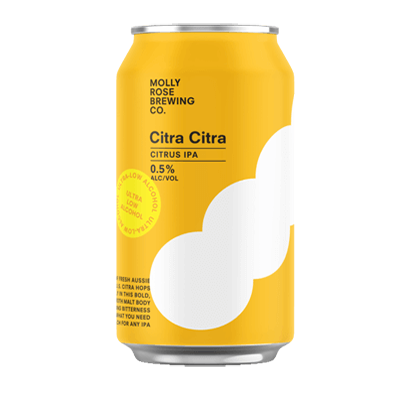 Molly Rose Citra Citra Citrus Alcohol Free IPA 375ml Can
