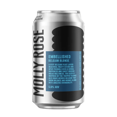 Molly Rose Embellished Belgian Blonde 375ml Can