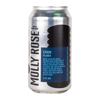 Molly Rose Epoch Pilsner 375ml Can