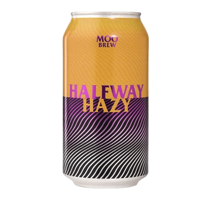 Moo Brew Halfway Hazy 375ml Can