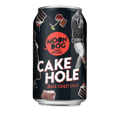 Moon Dog Cake Hole Black Forest Stout 330ml Can